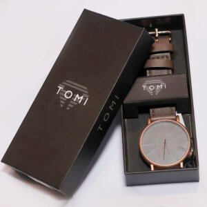 TOMI LIGHT BROWN MENS FORMAL WATCH TSW041