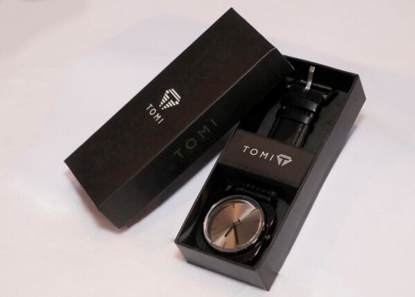 TOMI BLACK FORMAL WATCH TSW044