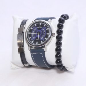 Mon Blan Watch, Louis Vuitton Bracelet And Black Beats Band Combo Deal CDW033