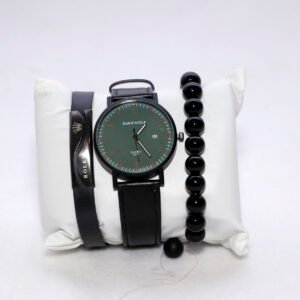 Duke Nicle Watch, Rolex Bracelet And Black Beats Band Combo Deal CDW035