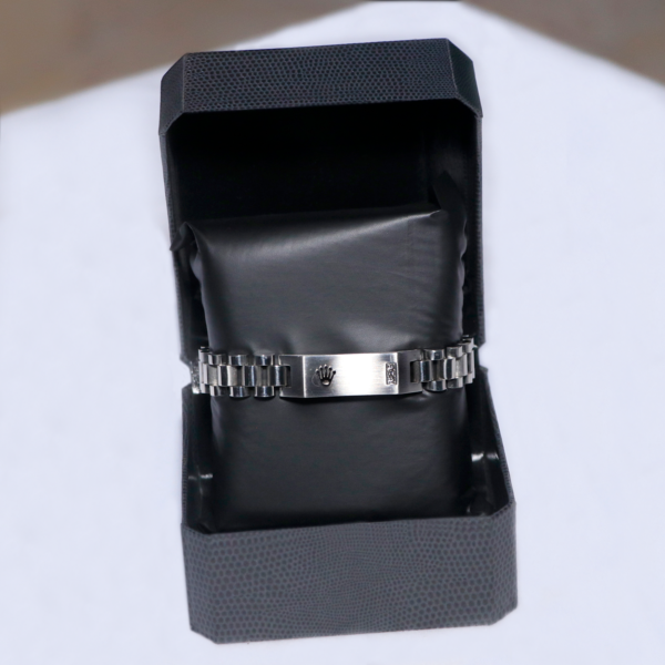 Rolex Silver Men's Bracelet - RBB005 - Image 2