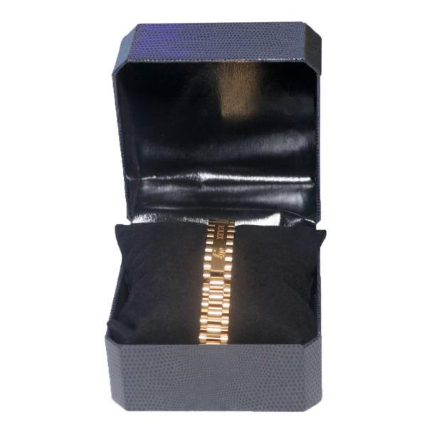 Rolex Slim Golden Men's Bracelet - RGB009 - Image 3