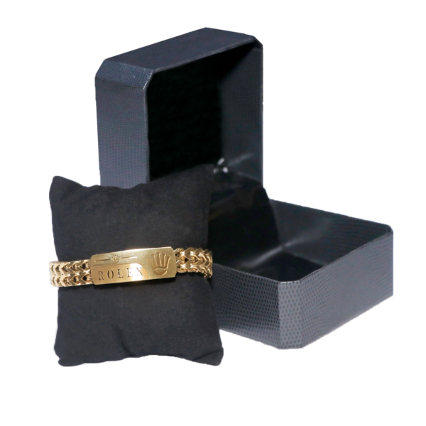 Rolex Golden Men's Bracelet - RBB006