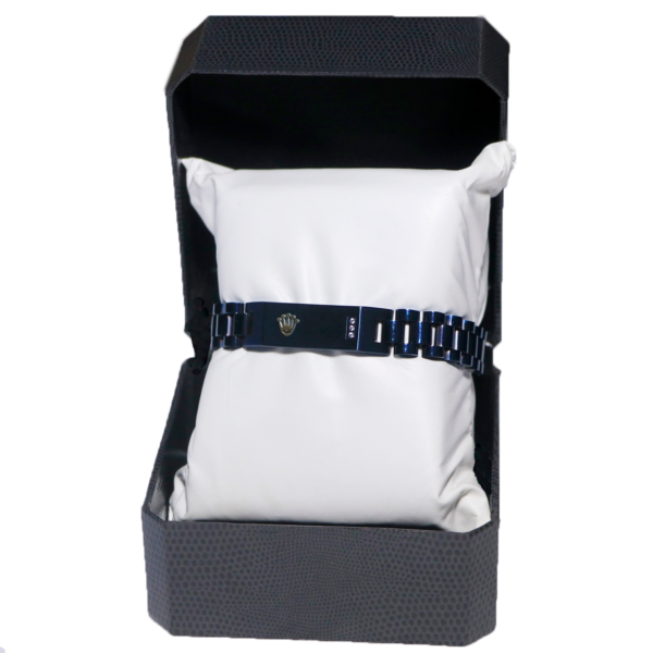 Rolex Blue Men's Bracelet - RBB004
