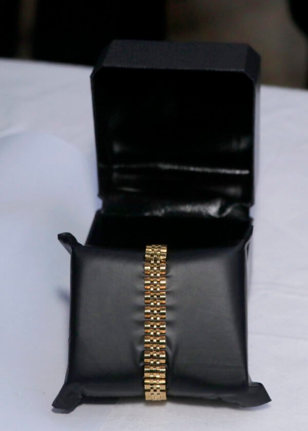 Luxurious Golden Chain Bracelet - LGB013 - Image 2